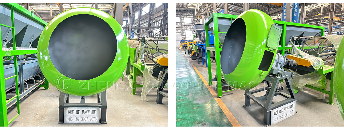 Granulator typu garnka