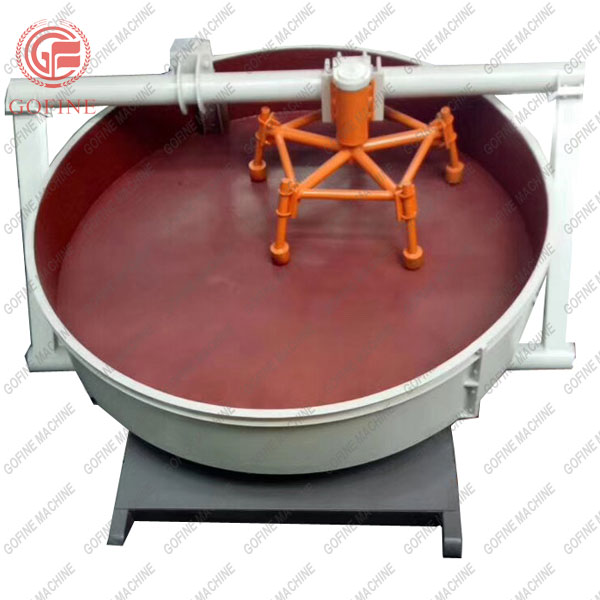 Disk Or Pan Granulator Traditional Fertilizer Granules Making Machine