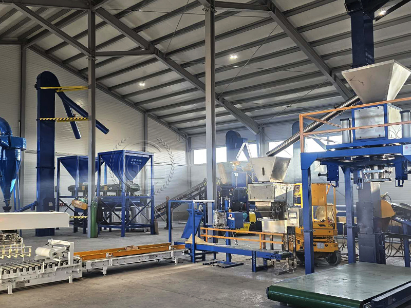 Fertilizer production line of inorganic fertilizer