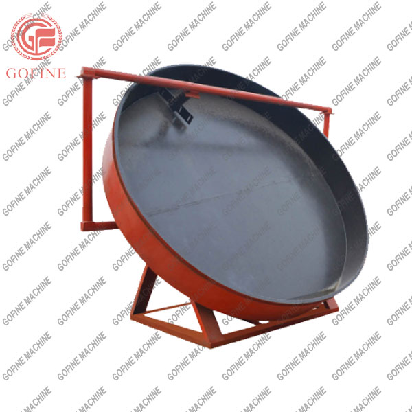 Disk Or Pan Granulator Traditional Fertilizer Granules Making Machine