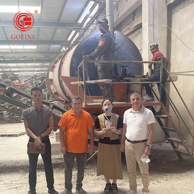 Wet rotary drum granulator for fertilizer production