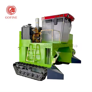 Animal Manure Compost Turner Kitchen Waste Composting Machine Compost Making Machine