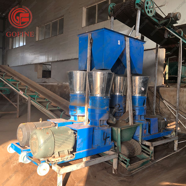 Organic Fertilizer Pelleting Production Line Cylindrical Pellet Fertilizer Production