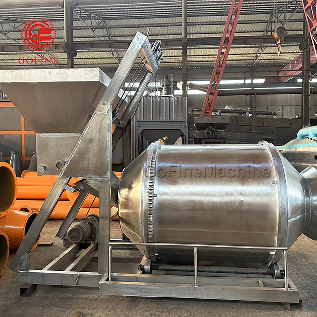 Bulk Blending Fertilizer Production Line Granules Fertilizer Mixing Plant