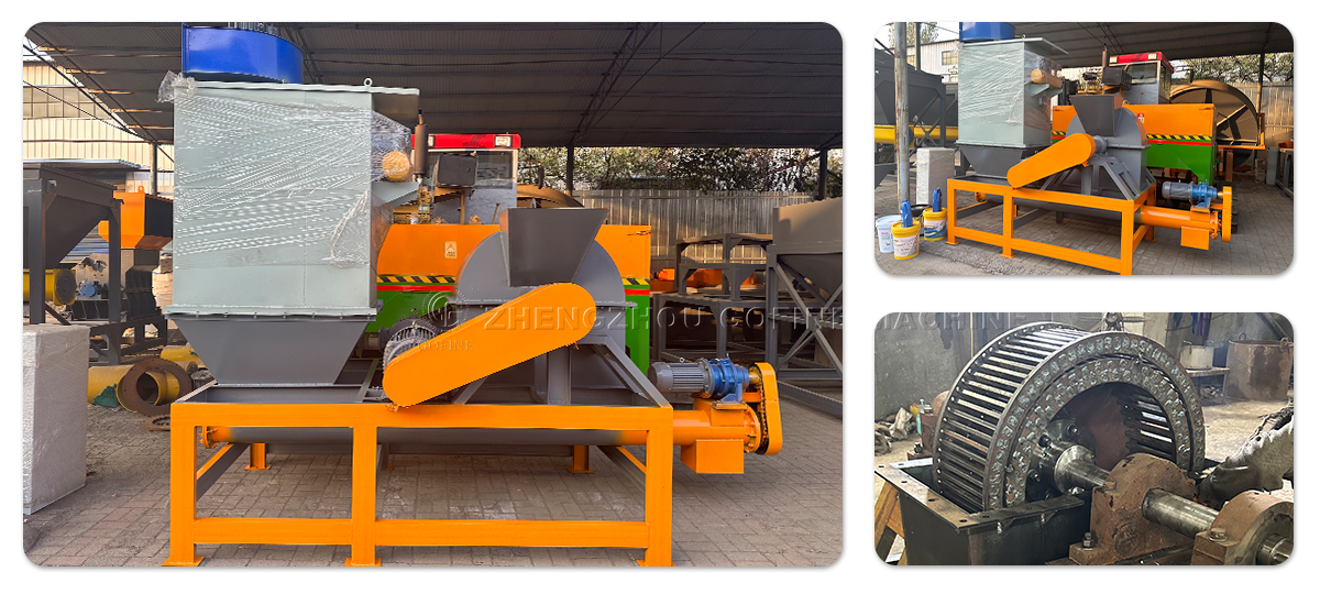 Ore crusher machine