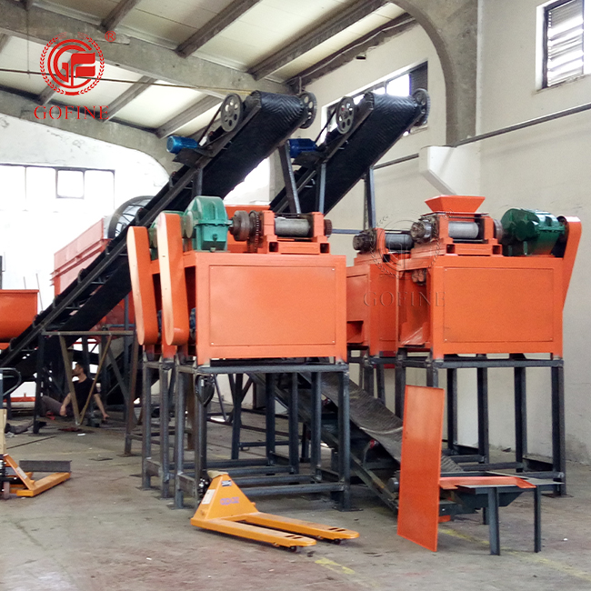 Double Roller Press Or Extrude Fertilizer Production Line For Chemical Fertilizer