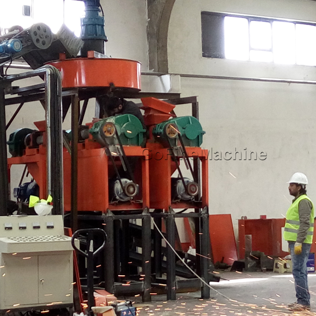 Extrusion Pellet Mill Compound Fertilizer Granules Production Line