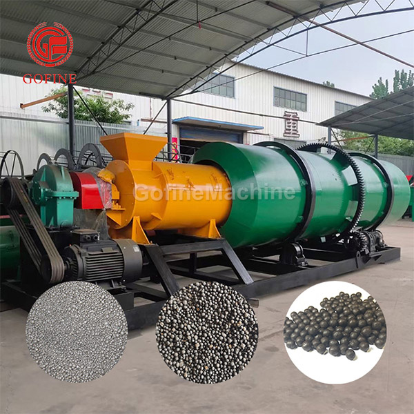 New Type Stirring Tooth Rotary Drum Granulator In Fertilizer Production Line