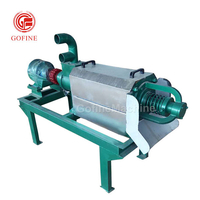 Poultry Cow Dung Dewatering Machine Pig Chicken Waste Manure Dewatering Machine Spiral Extruding Solid Liquid Separator