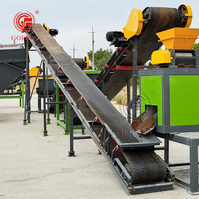 Belt Conveyor for Organic Compound Fertilizer Production Line