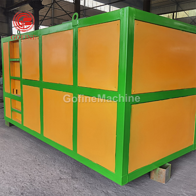 Horizontal Organic Waste Compost Fermentation Tank