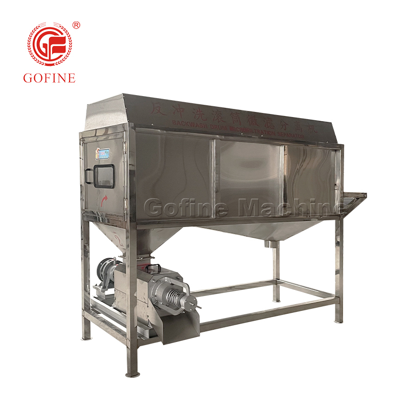 rotary drum microfilter