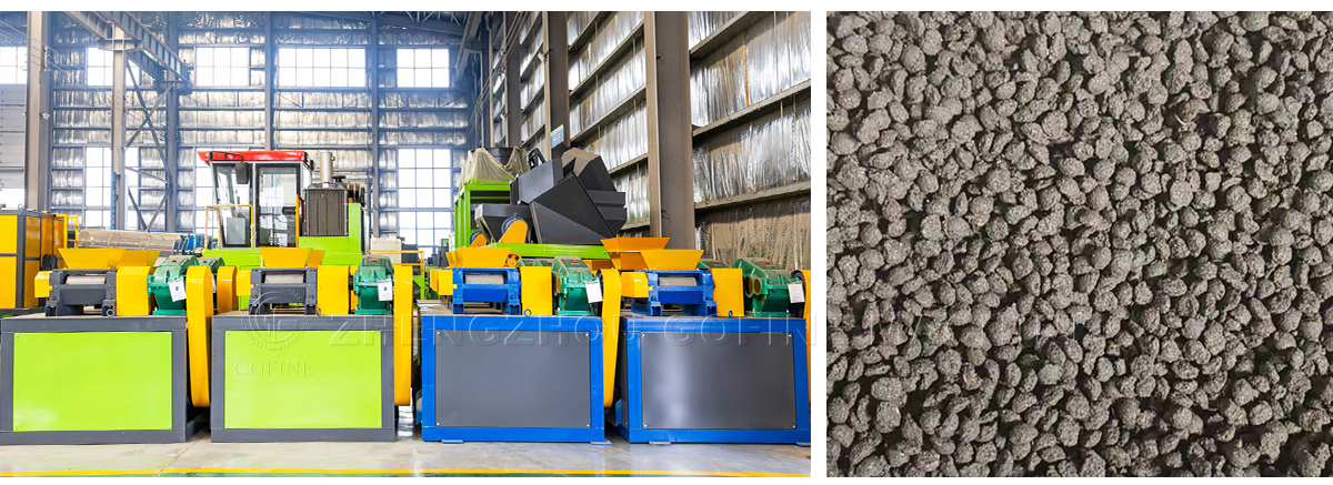 double roller granulator