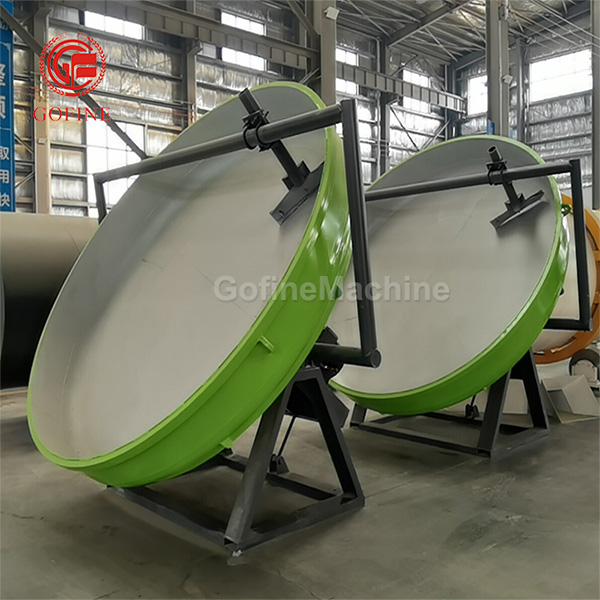 Chicken Manure And Pig Manure Organic Fertilizer Granulator Disc Type Organic Fertilizer Granulator