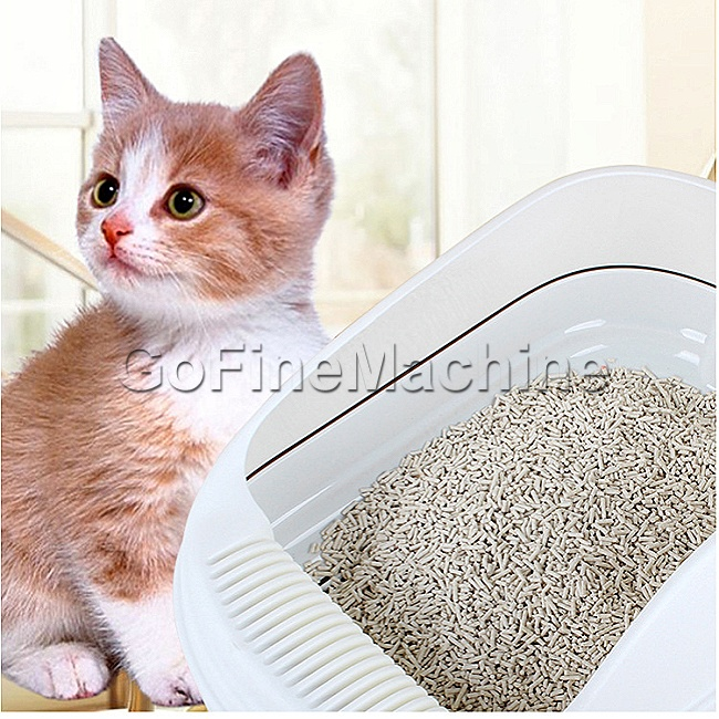 Cat litter manufacturing process