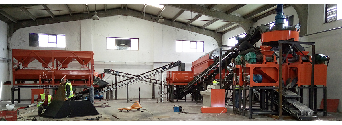 Fertilizer production line