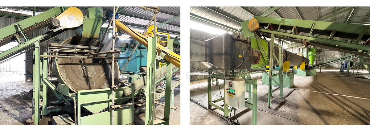 Cat litter granulator production line