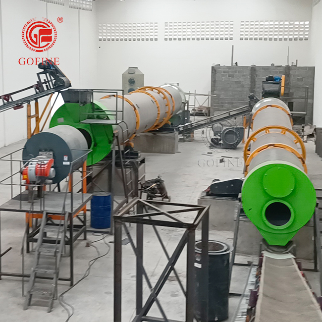 Compound NPK Granules Fertilizer Production Line 15-15-15