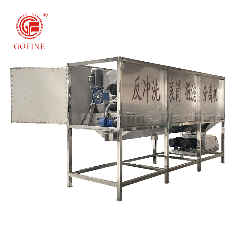 rotary drum microfilter