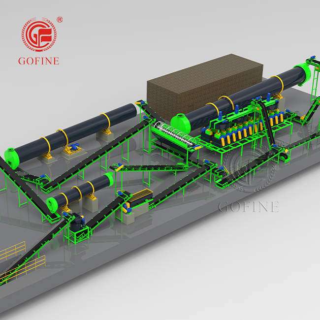 Double Roller Press Or Extrude Fertilizer Production Line For Chemical Fertilizer