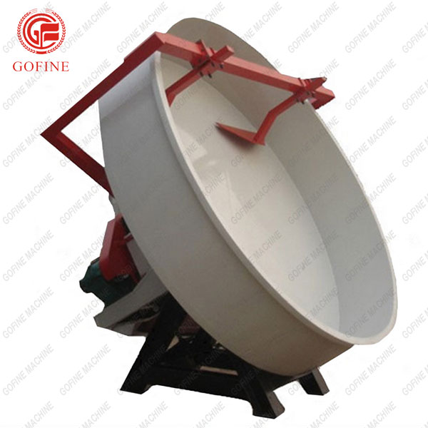 Disk Or Pan Granulator Traditional Fertilizer Granules Making Machine